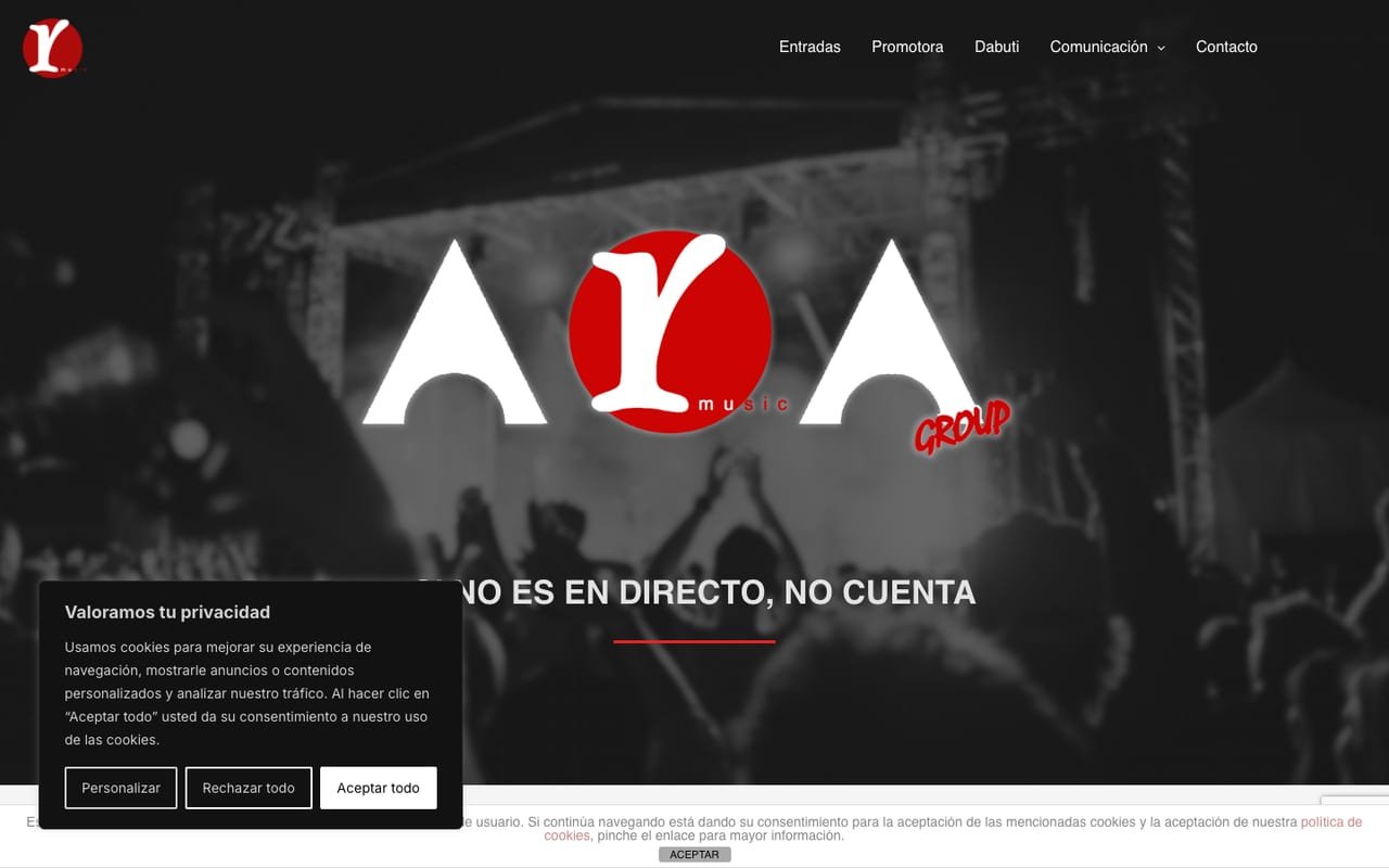 ARA Music Group screenshot